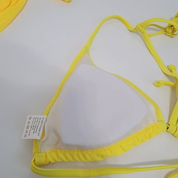 Womens 3 Piece Swimsuits Sexy Maxi Bikini Set with Sarongs Cover Ups Small NWOT - Picture 6 of 11